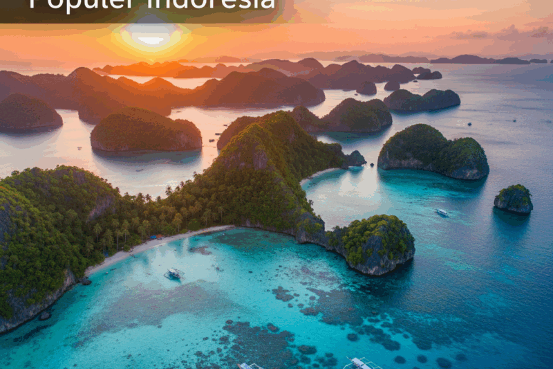 Raja Ampat – Destinasi Populer Indonesia