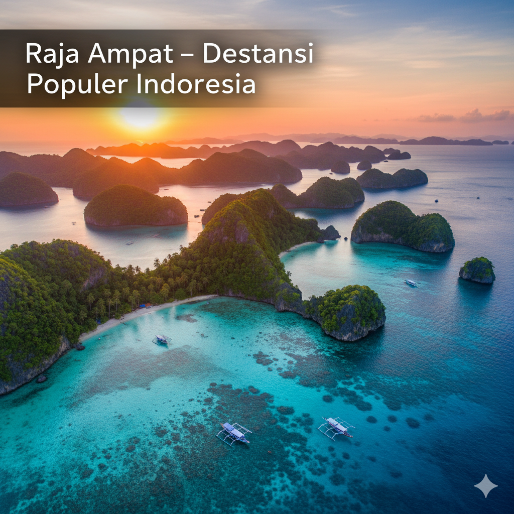 Raja Ampat – Destinasi Populer Indonesia